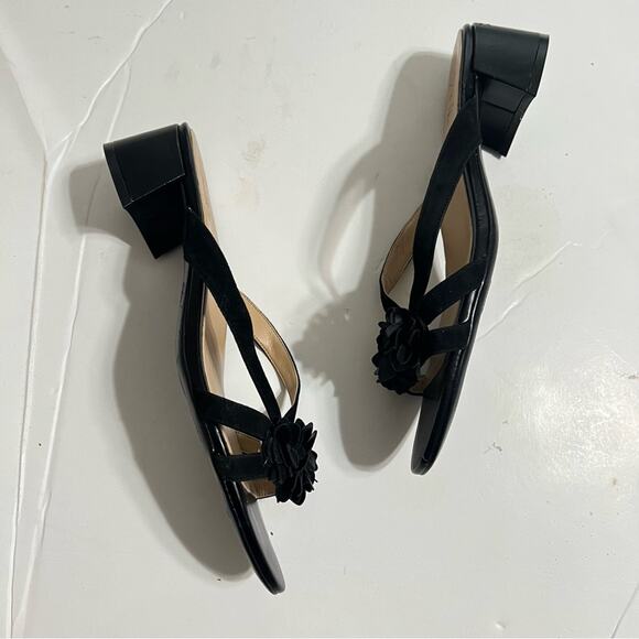 Naturalizer Black Jupiter Slide Dress Sandals Size 11 - Picture 12 of 16